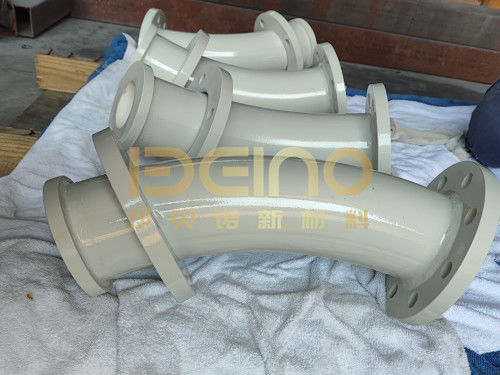 Large Diameter Wear Resistant Ceramic Pipe Patch Ceramic Composite Pipe