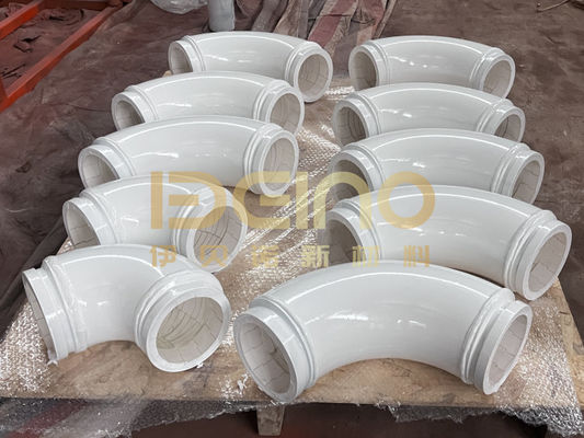 High Performance Alumina Ceramic Lined Pump Pipes For Zoomlion SANY Concrete Pump Trucks Global Export Engineering Machinery Spare Parts