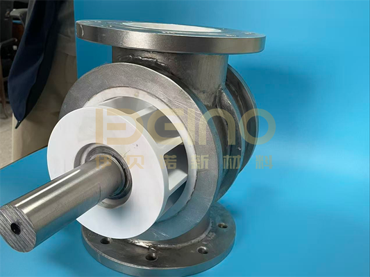 Alumina Ceramic-Lined Rotary Discharge Valve with Full-Ceramic Wear Protection, High Temperature & Corrosion Resistance, and Long Service Life