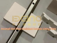 Dovetail Slot Wear-Resistant Ceramic Lining Plate